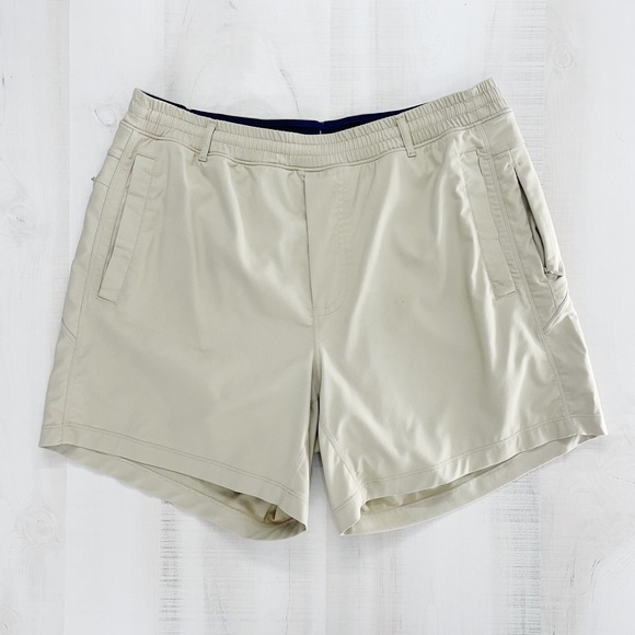 Birddogs Shorts Birddogs Mens Stretchy Khaki Tan Workout Casual